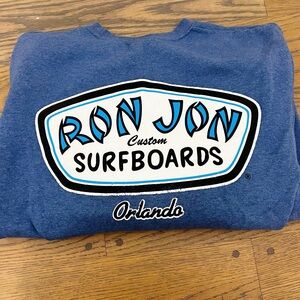 Ron Jon Crewneck Blue Orlando size Small